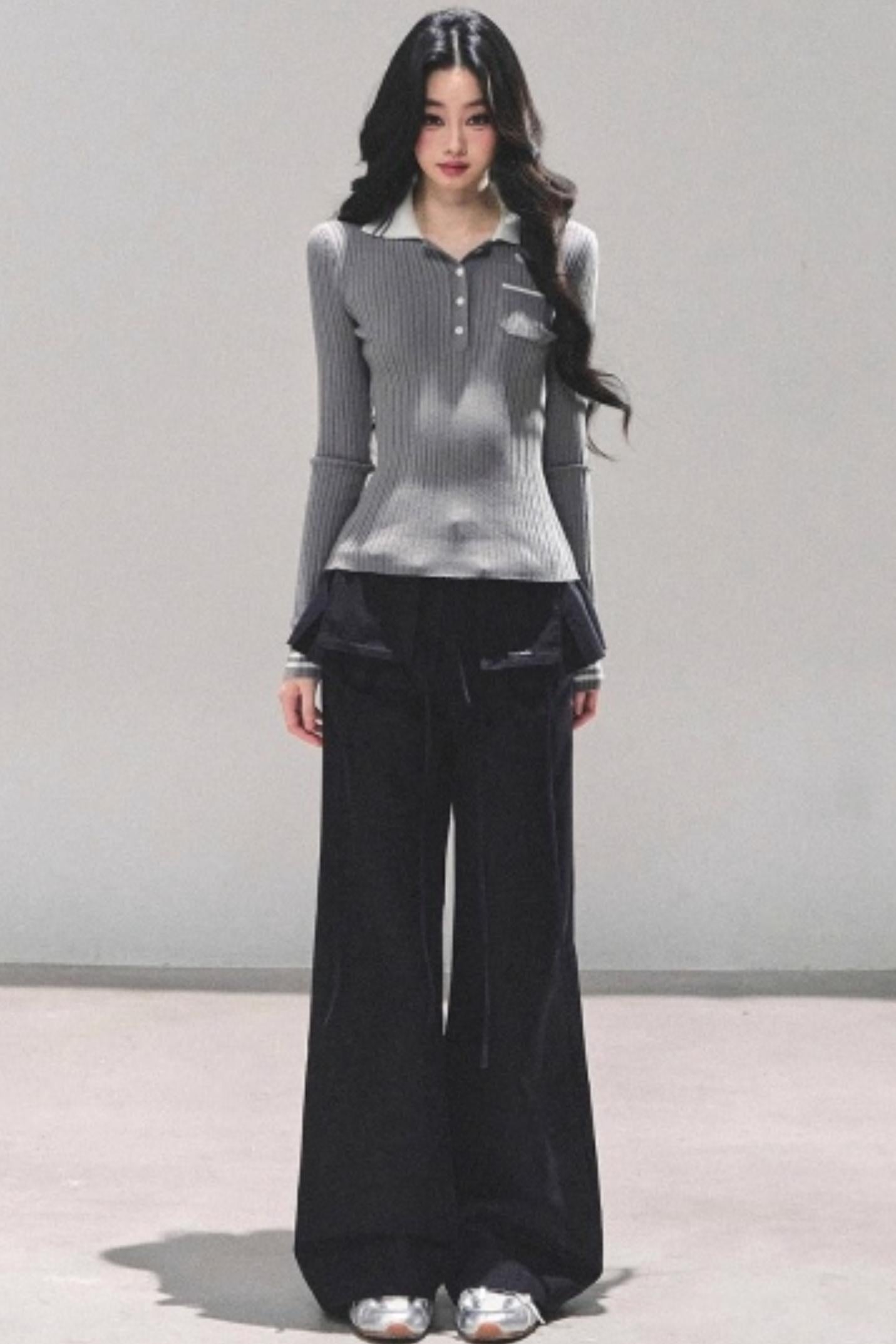 Bella Wide-Leg Workwear Pants