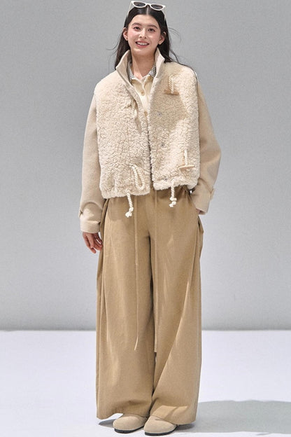 Toggle Button Woolen Coat