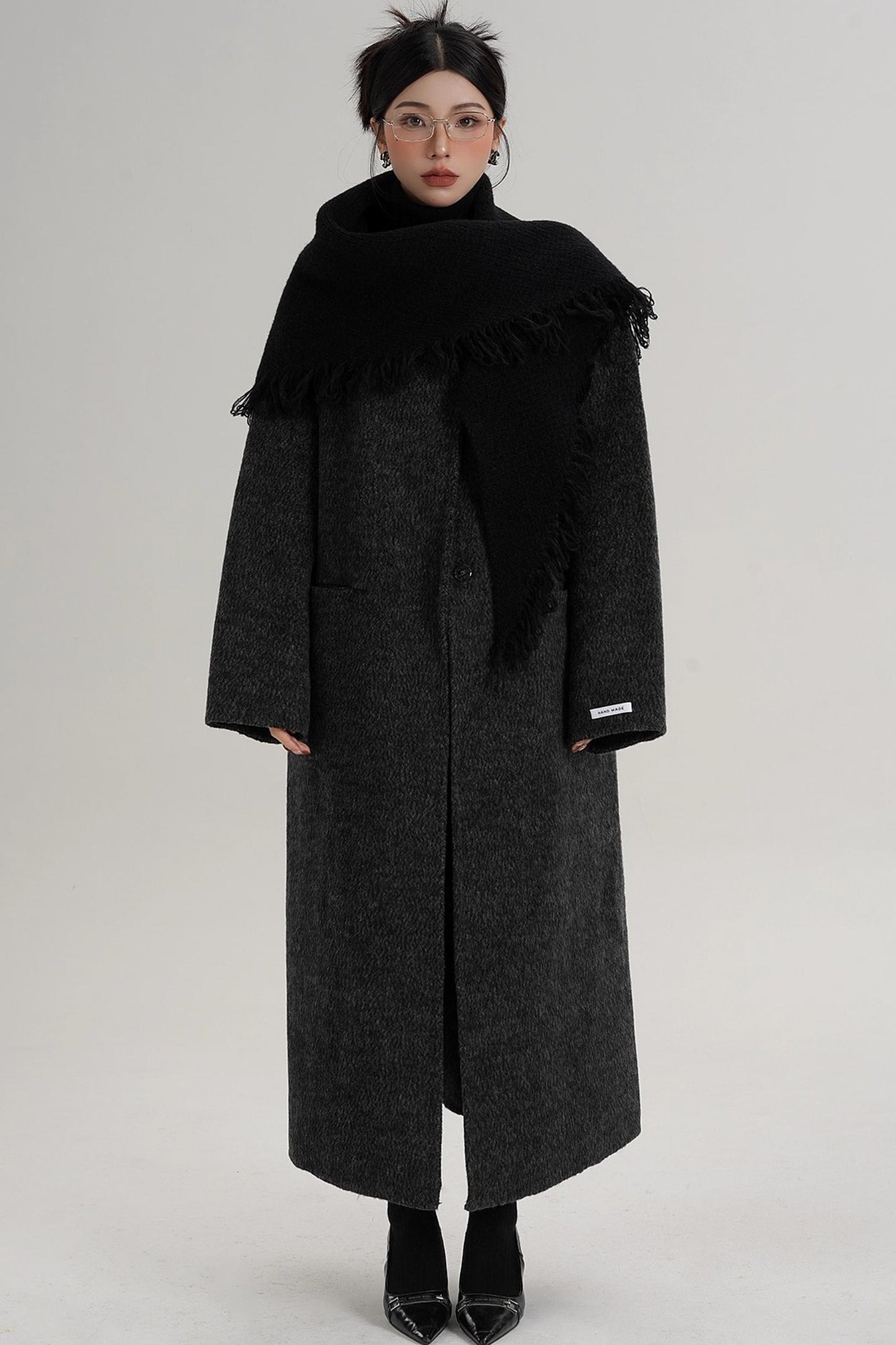 Elegant Double-Sided Woolen Coat