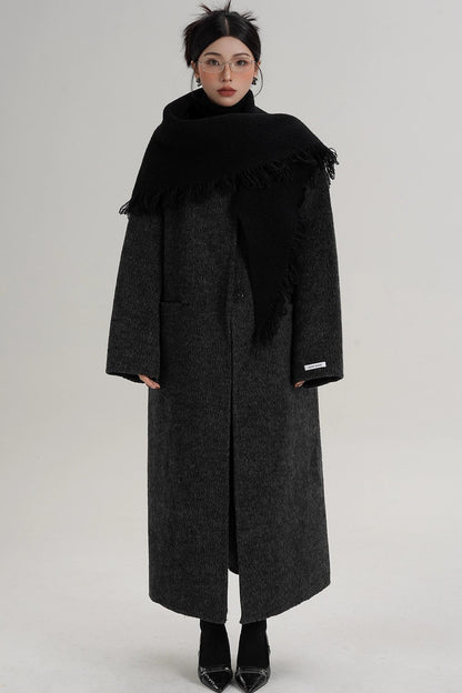 Elegant Double-Sided Woolen Coat