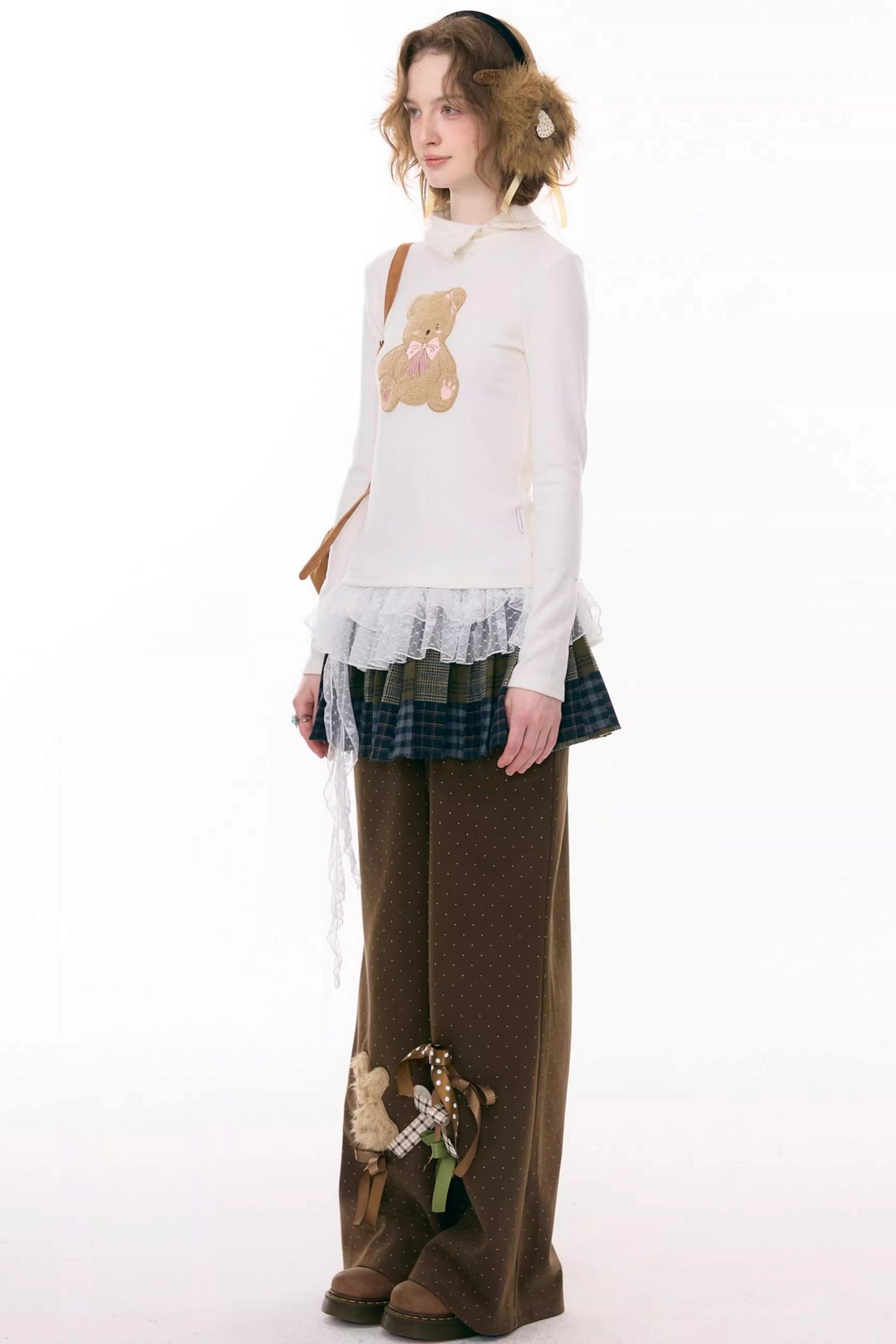 Plush Bear Knitted Base Shirt