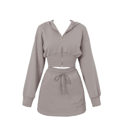 Sweet American Girl Two-Piece Skirt Set