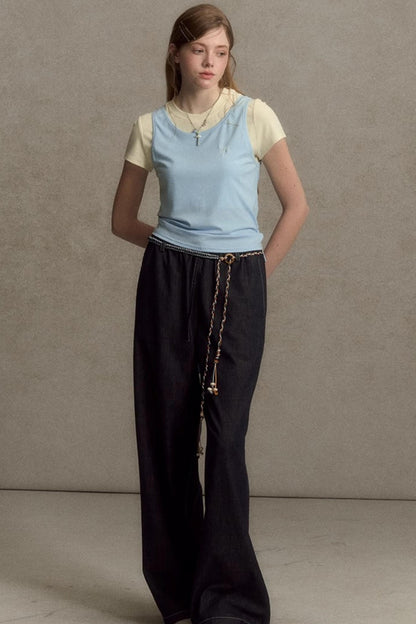 Slim Fit Two-Piece Tee