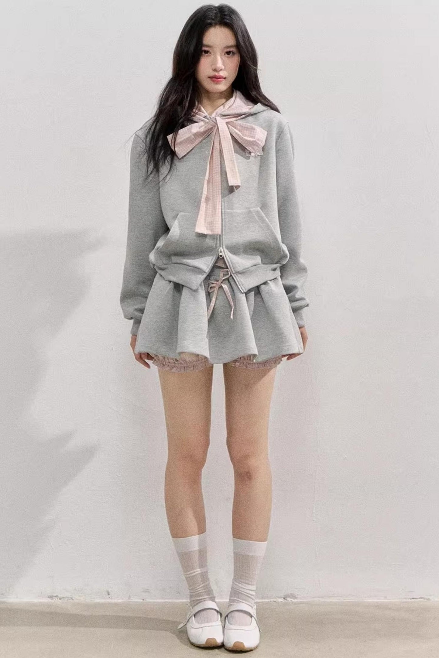 Comfort Sweatshirt Skirt Set-Up