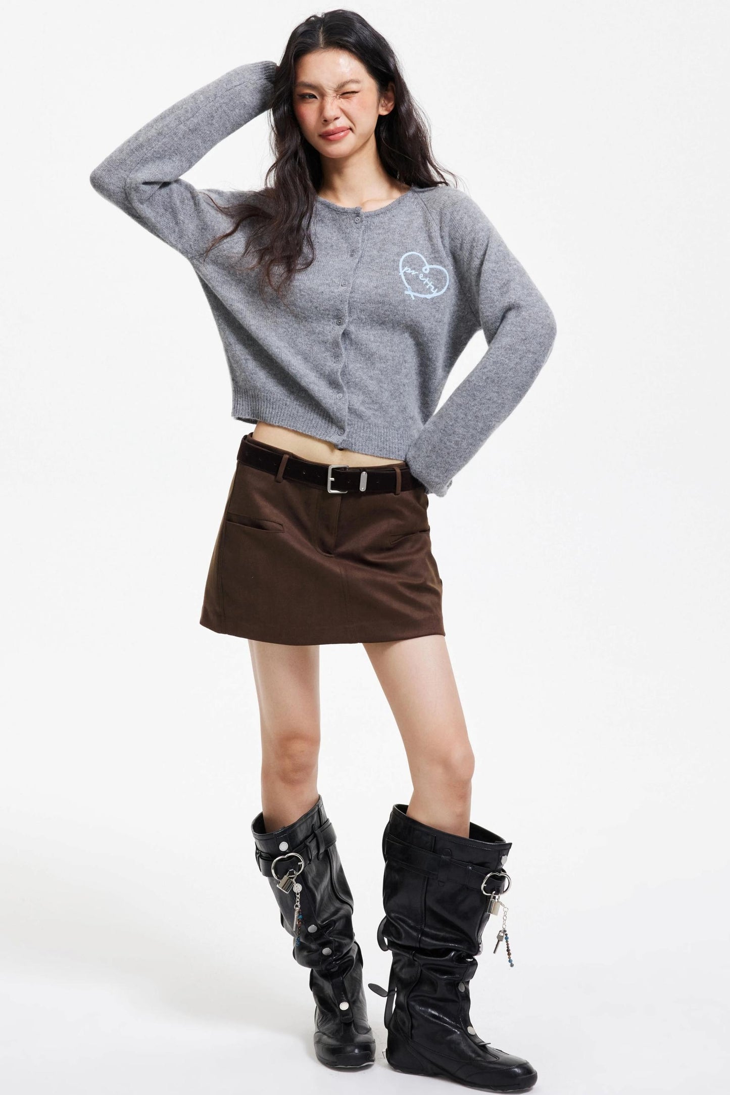 Retro Wool Knitted Cardigan