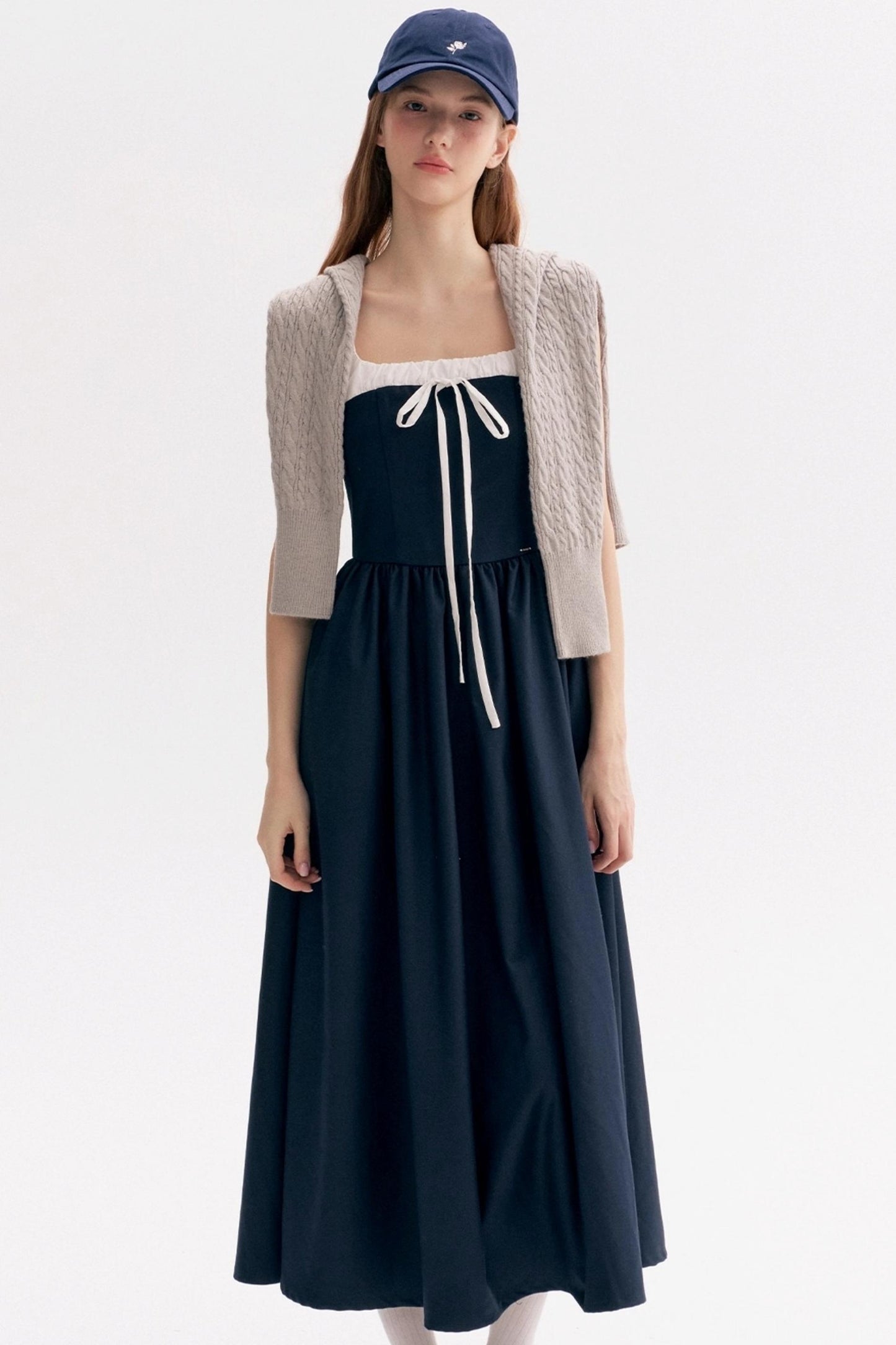 Lazy Cotton Skirt Dress