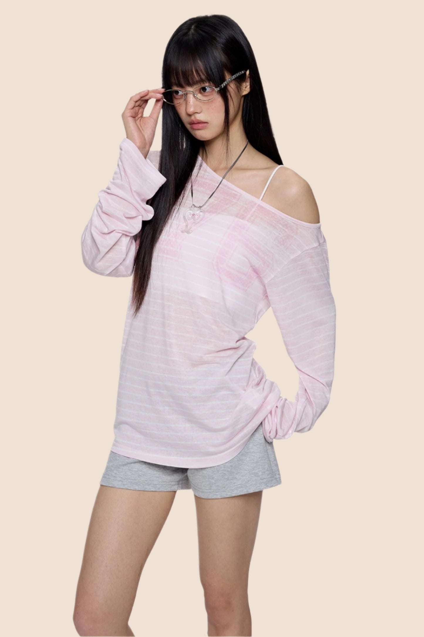 Slant Shoulder Sun Tee