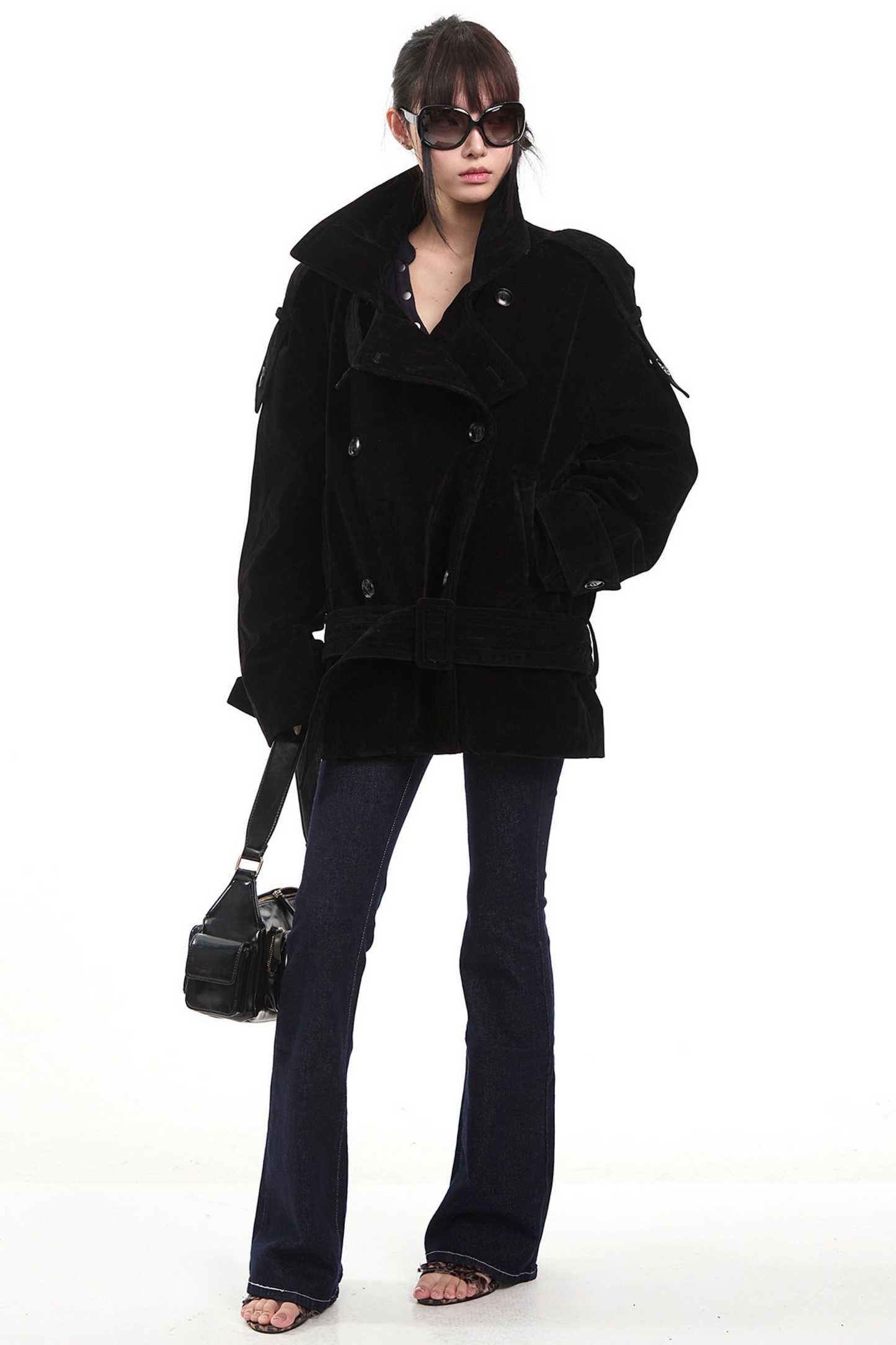 Retro Double-Breasted Cotton Jacket