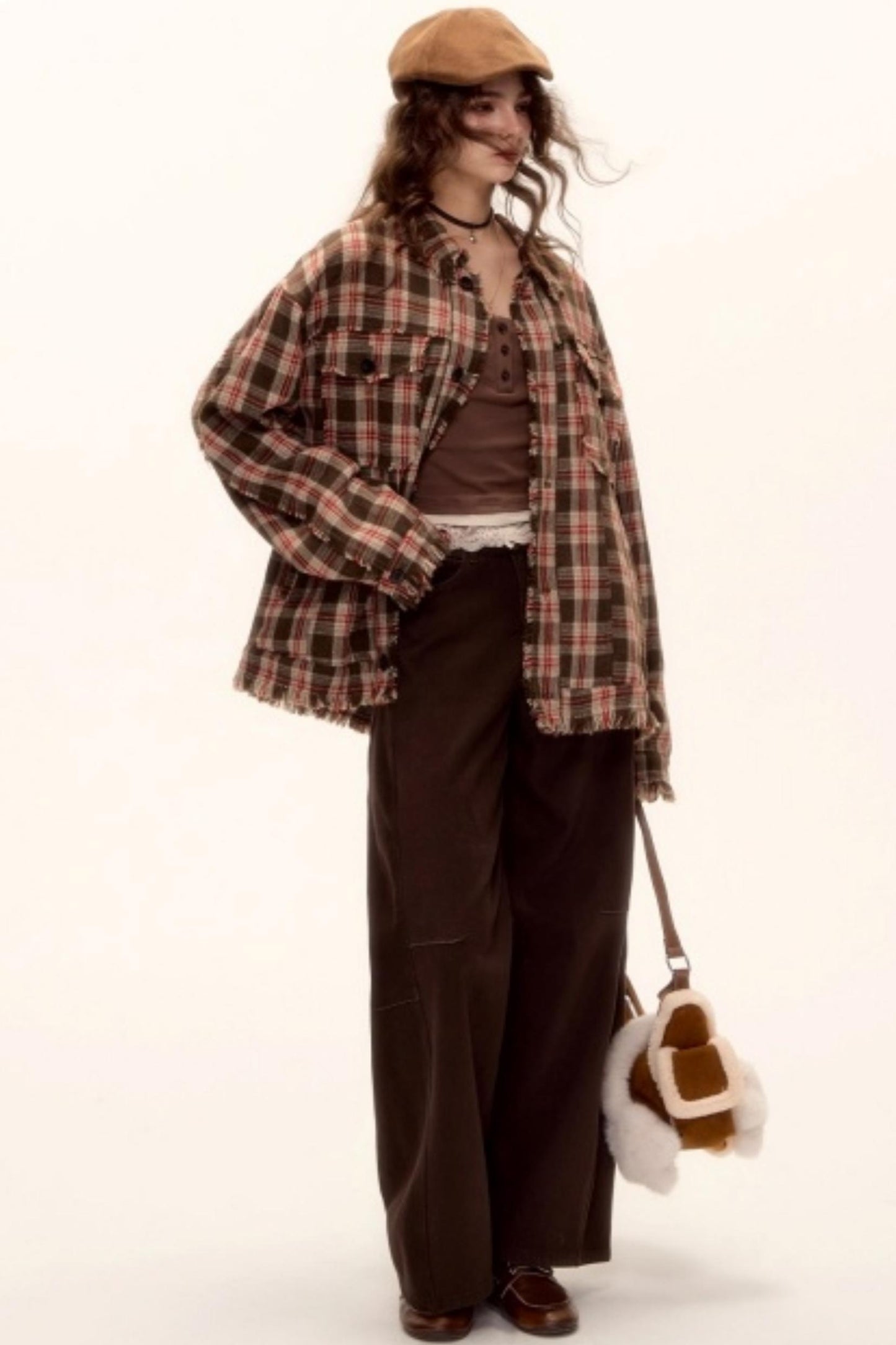 Scimitar Red Belt Denim Pants