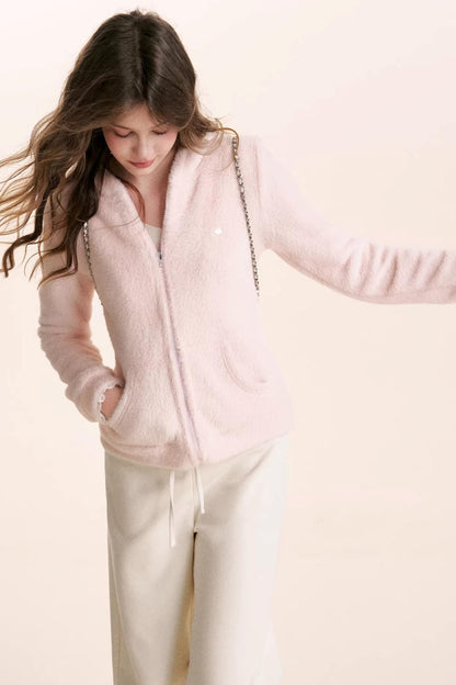 Bear Ear Velvet Jacket