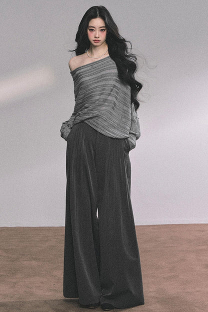 French Autumn Knit Top