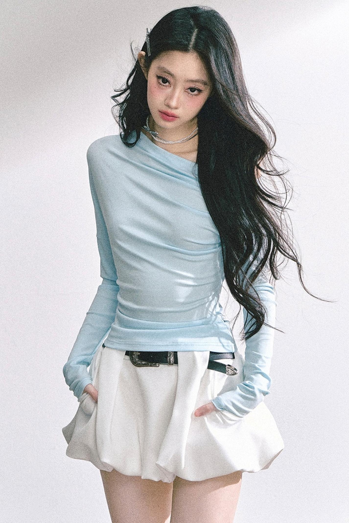 Korean Minimalist Top