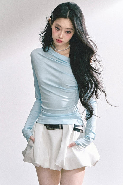 Korean Minimalist Top