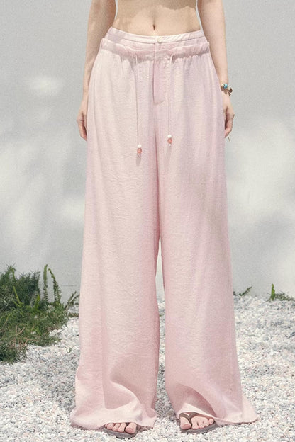 Light Mist Wide-Leg Pants