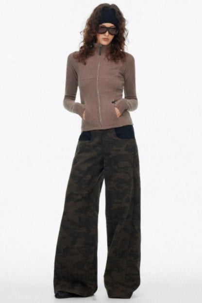 Minimalist Fleece Cycling Top