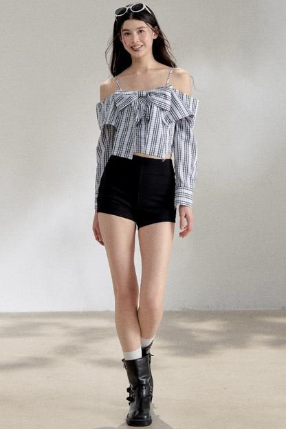 Versatile High-Waisted A-Line Shorts