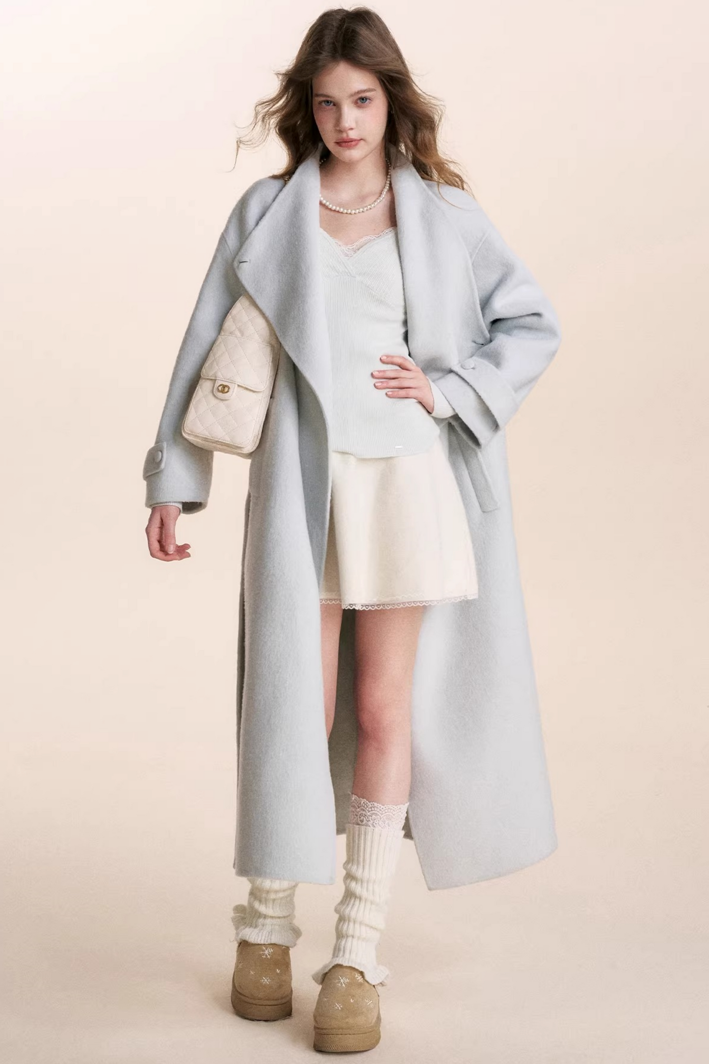 Cloud Velvet Lace Top