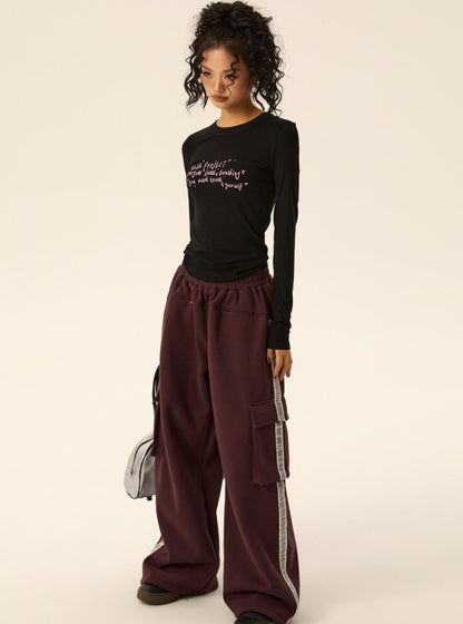 Loose Straight Casual Pants