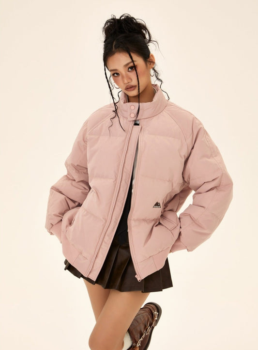 Stand Up Collar Bread Down Jacket