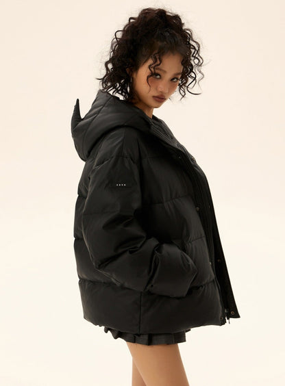 Long-sleeved Loose Down Jacket