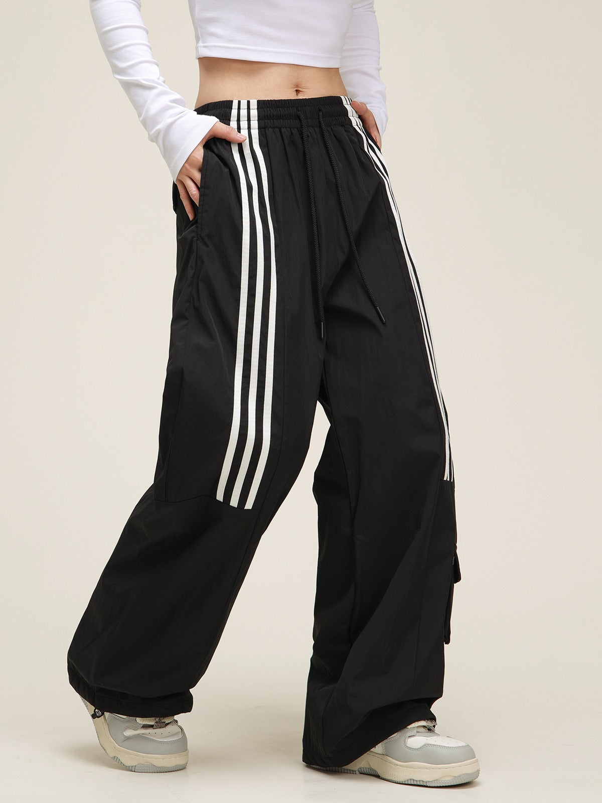 Straight Leg Casual Pants