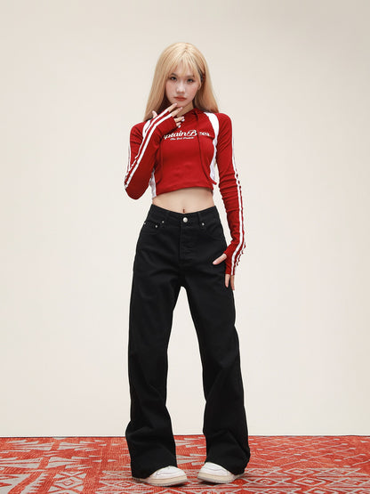 American Loose Straight Casual Pants