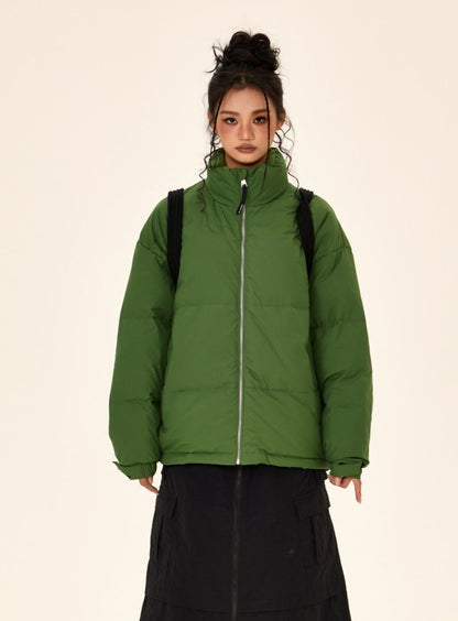 Long-sleeved Loose Down Jacket