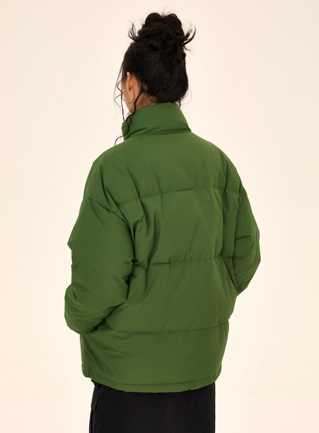 Long-sleeved Loose Down Jacket