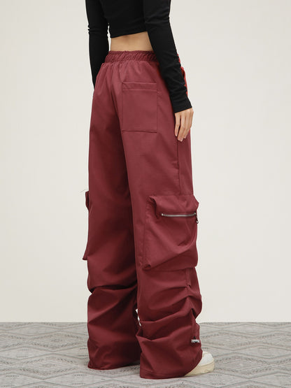 American Retro Straight Loose Pants