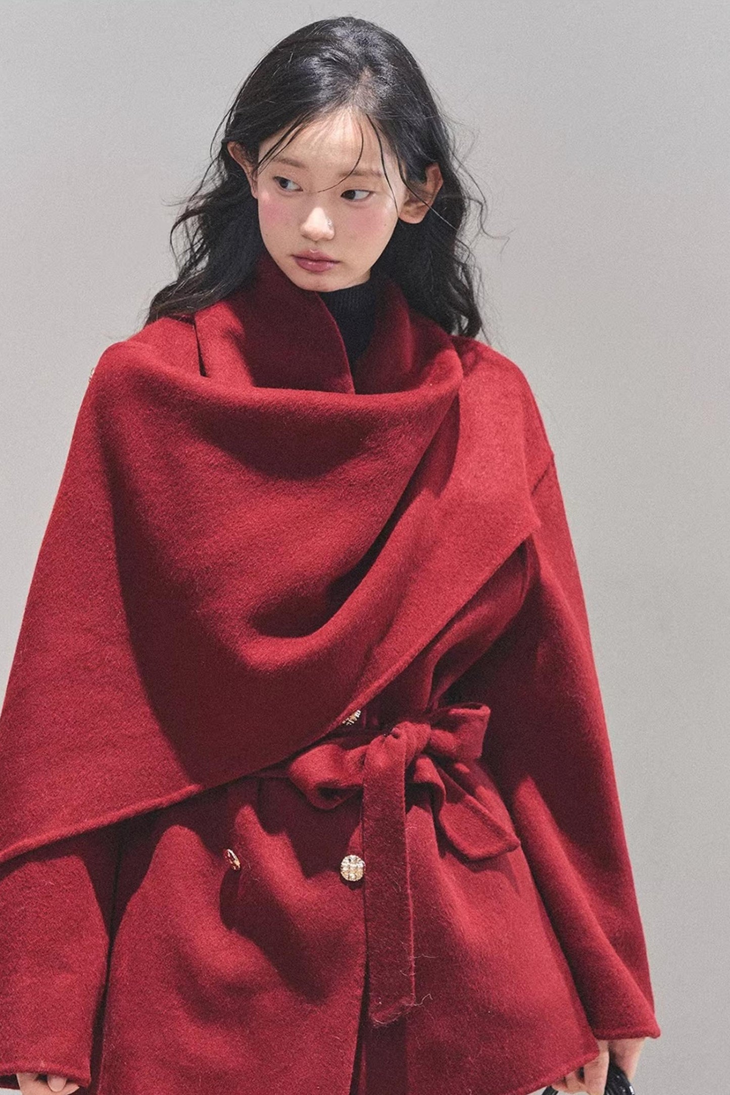 Hepburn Double-Sided Wool Coat