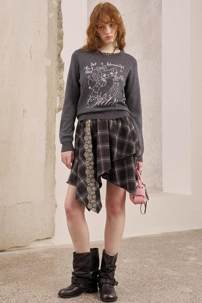 New Fall A-Line Short Skirt