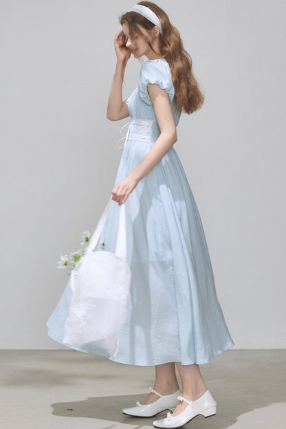 Patchwork A-Line Dress