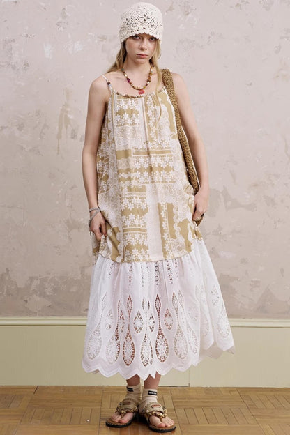 Textured Skirt Dress