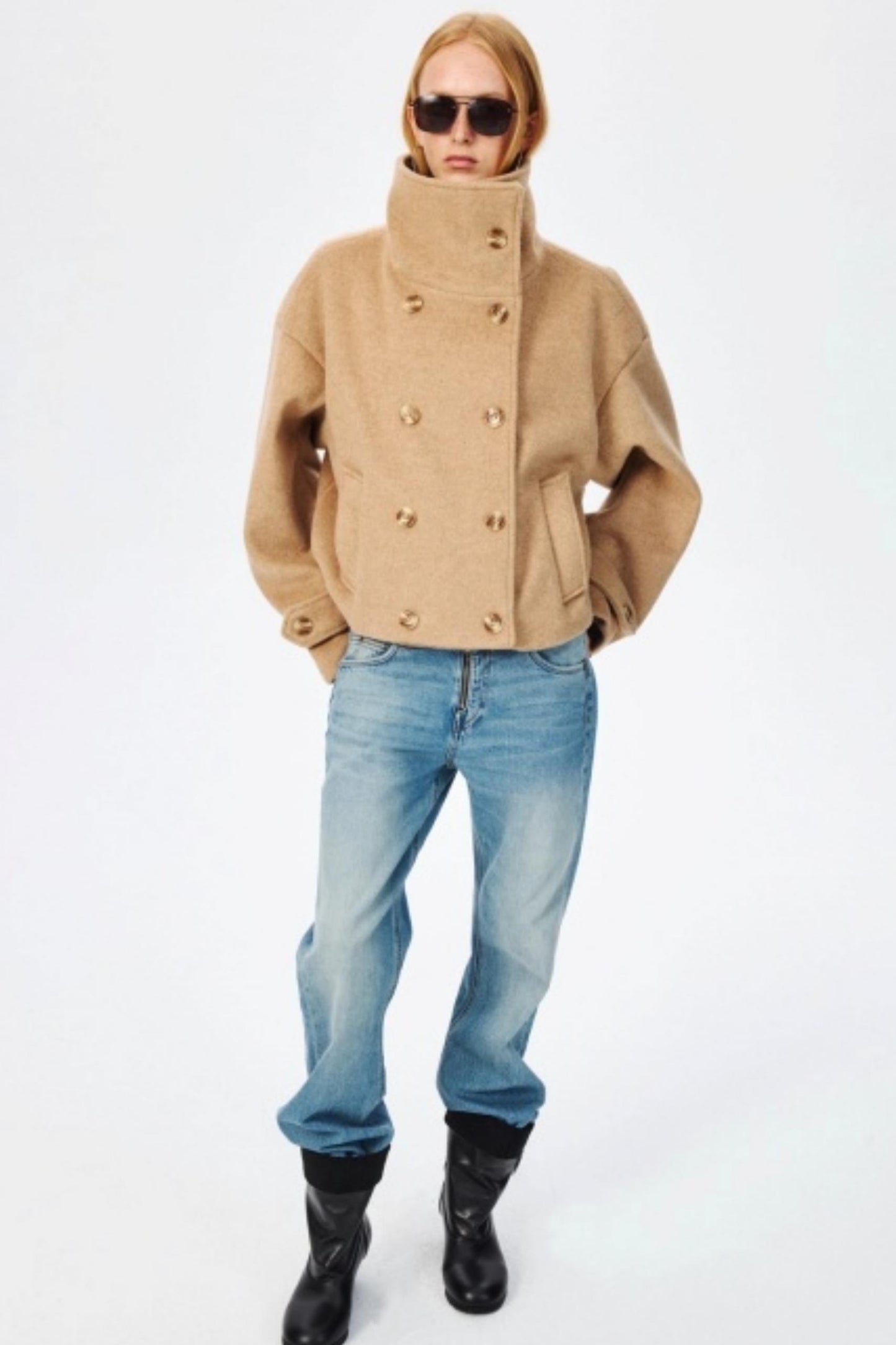 Vintage Blue Bootcut Jeans