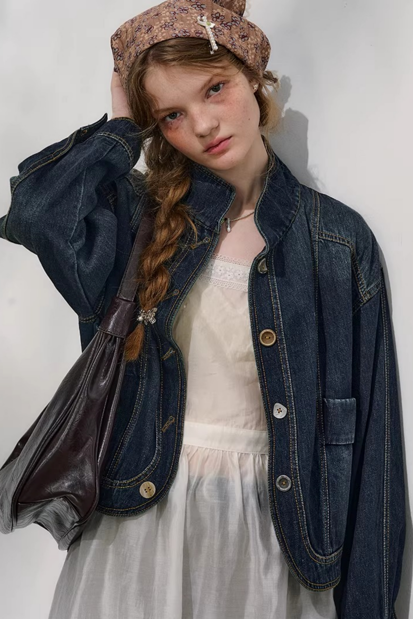 Youlan 데님 재킷