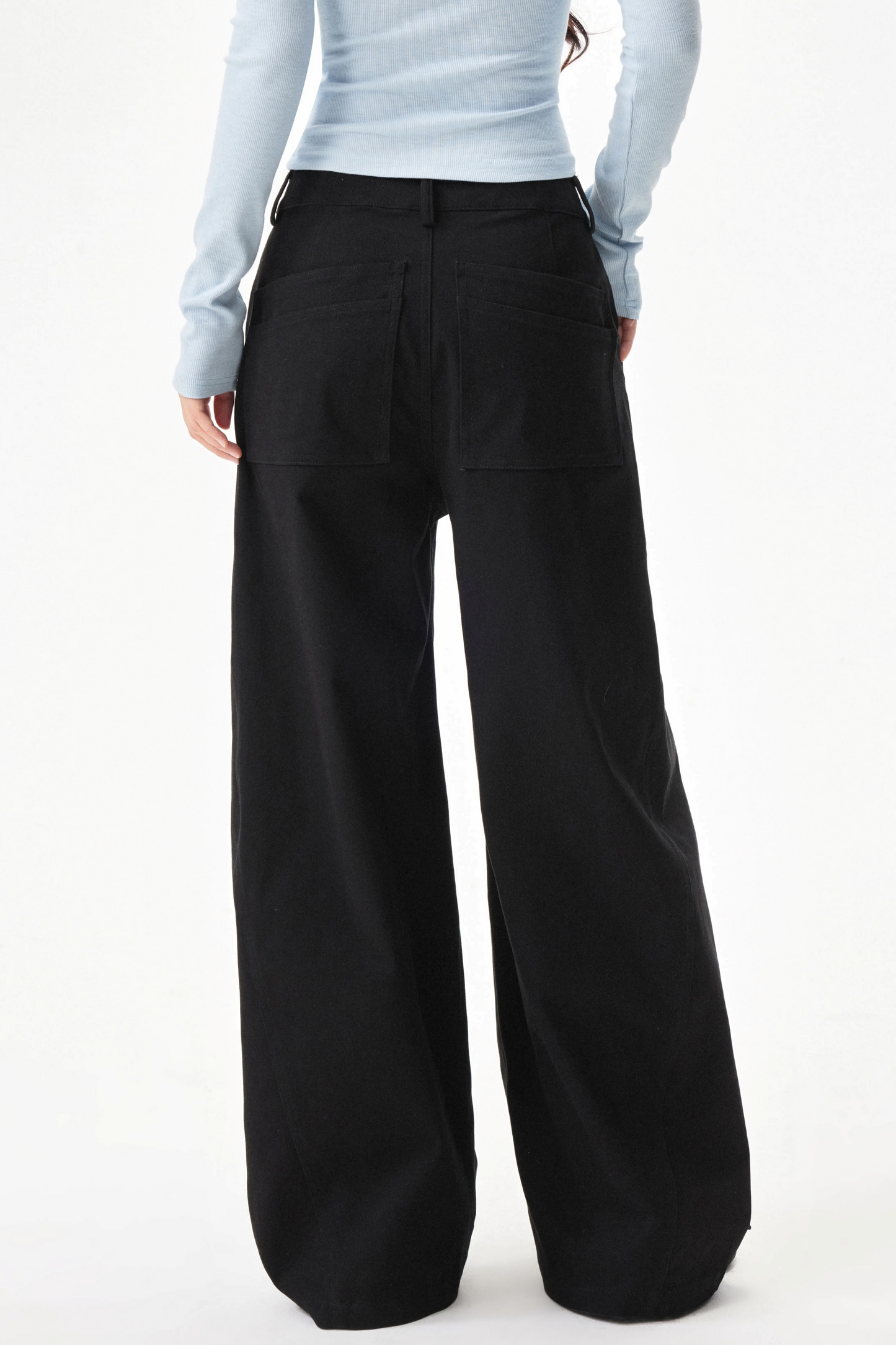 Star Rivet Deconstructed Pants