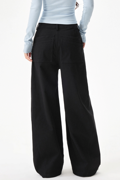 Star Rivet Deconstructed Pants