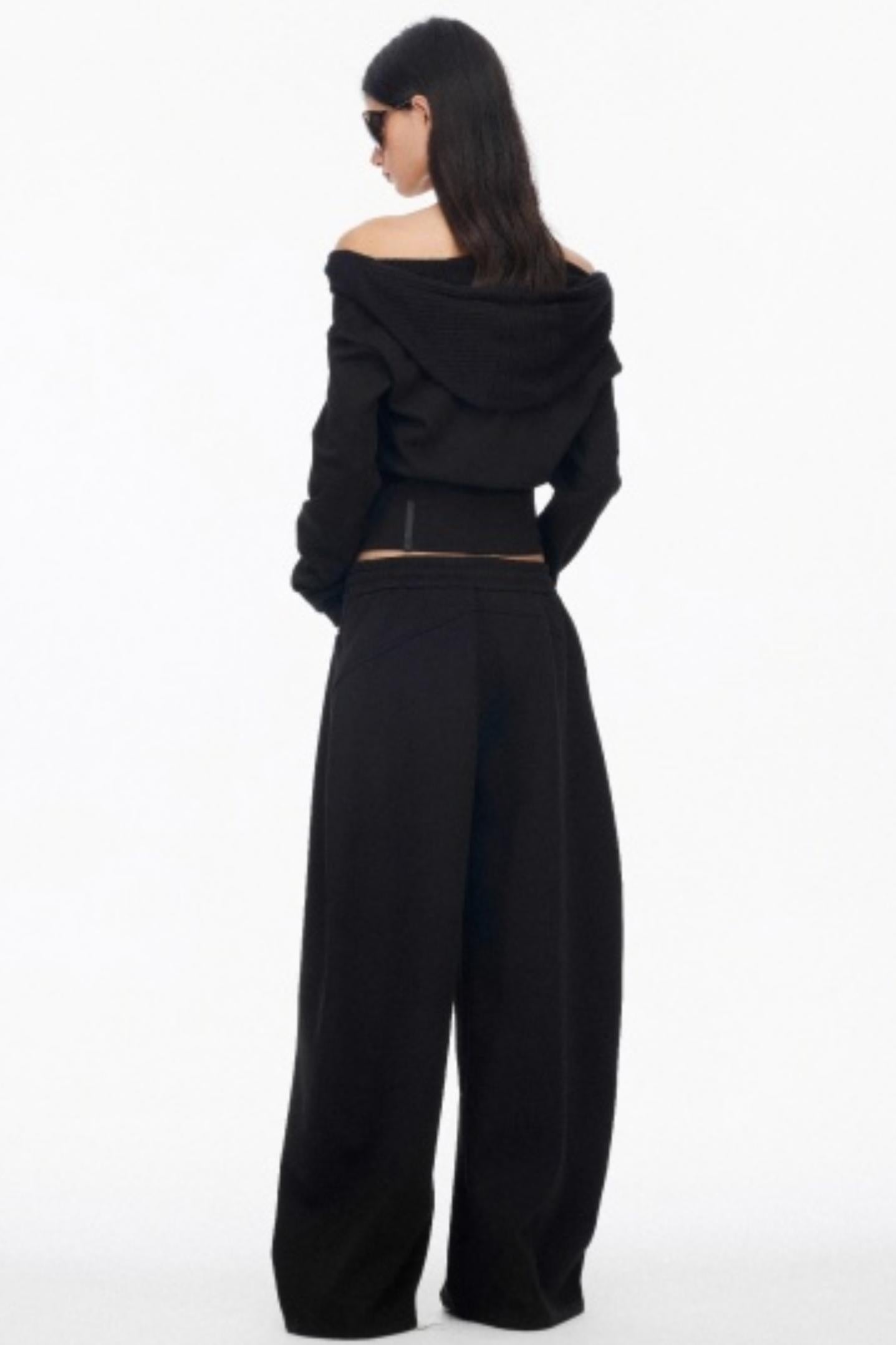 Layer Hooded Slim Sweatshirt