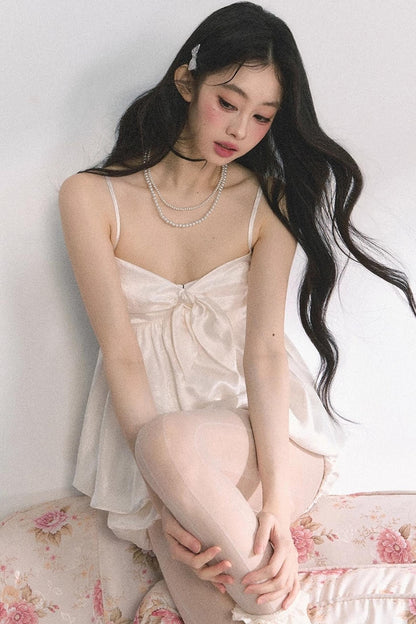 Floral Strap Two-Piece Summer Skirt Set-Up