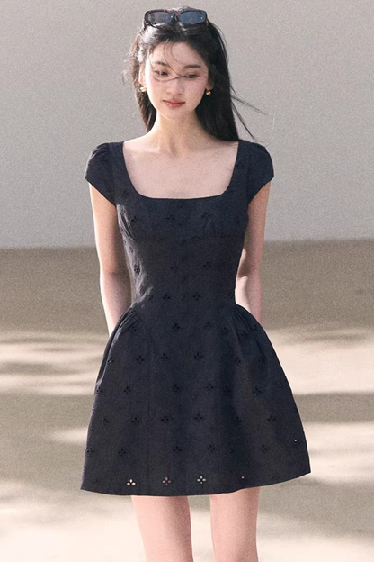 Pure Cotton Embroidered Dress