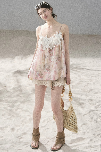 Romance Floral Embroidered Top
