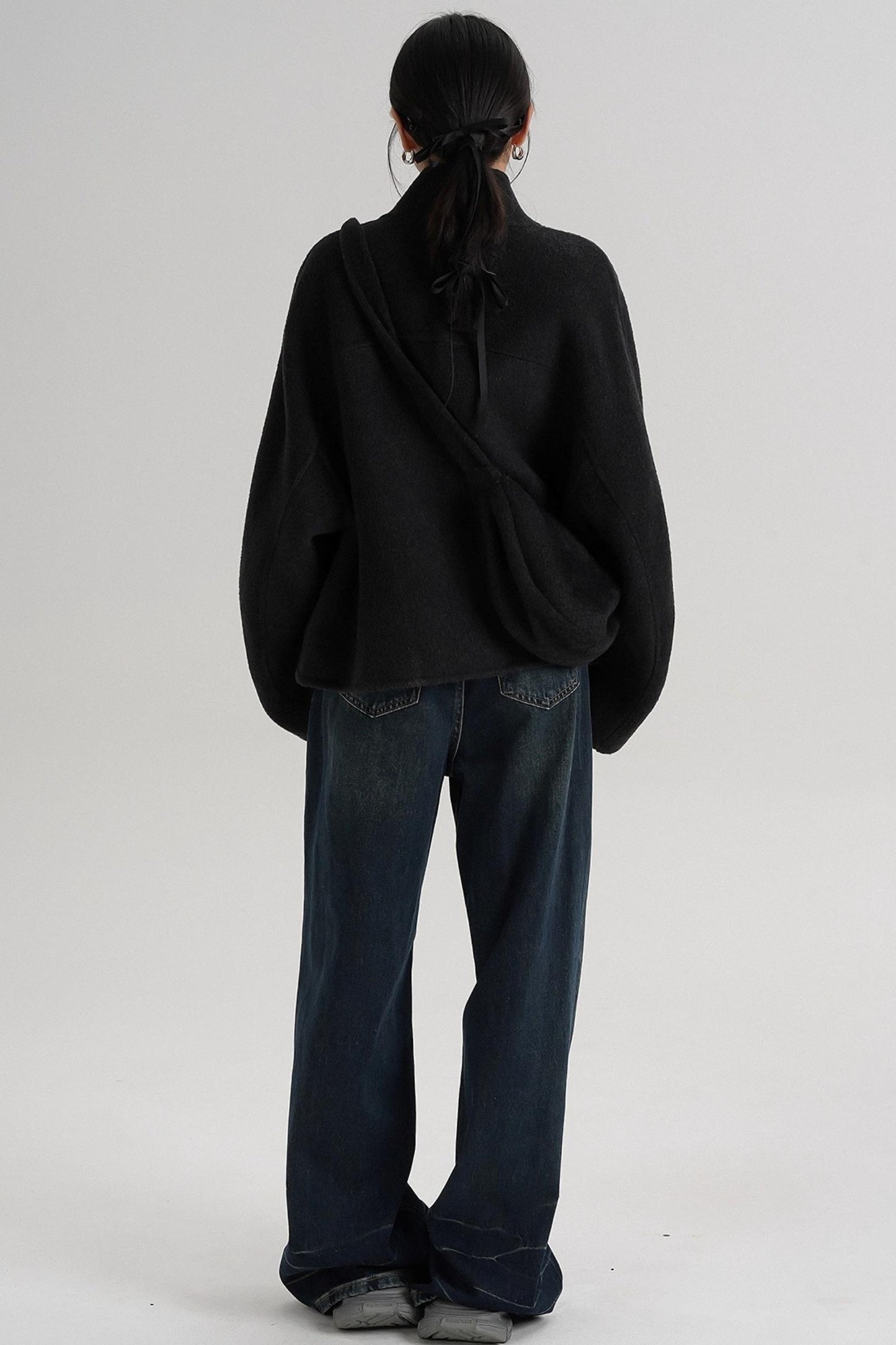 Structured Reversible Wool Jacket