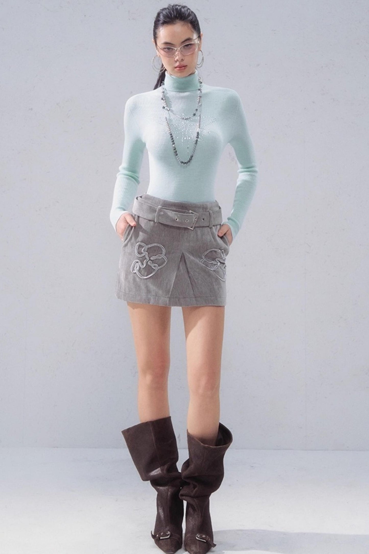 Gentle Respectfulness Wool Knit Top
