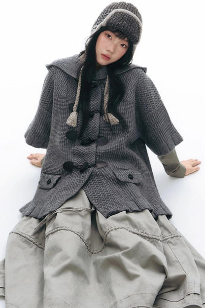 Elastic Cotton Dimensional Skirt