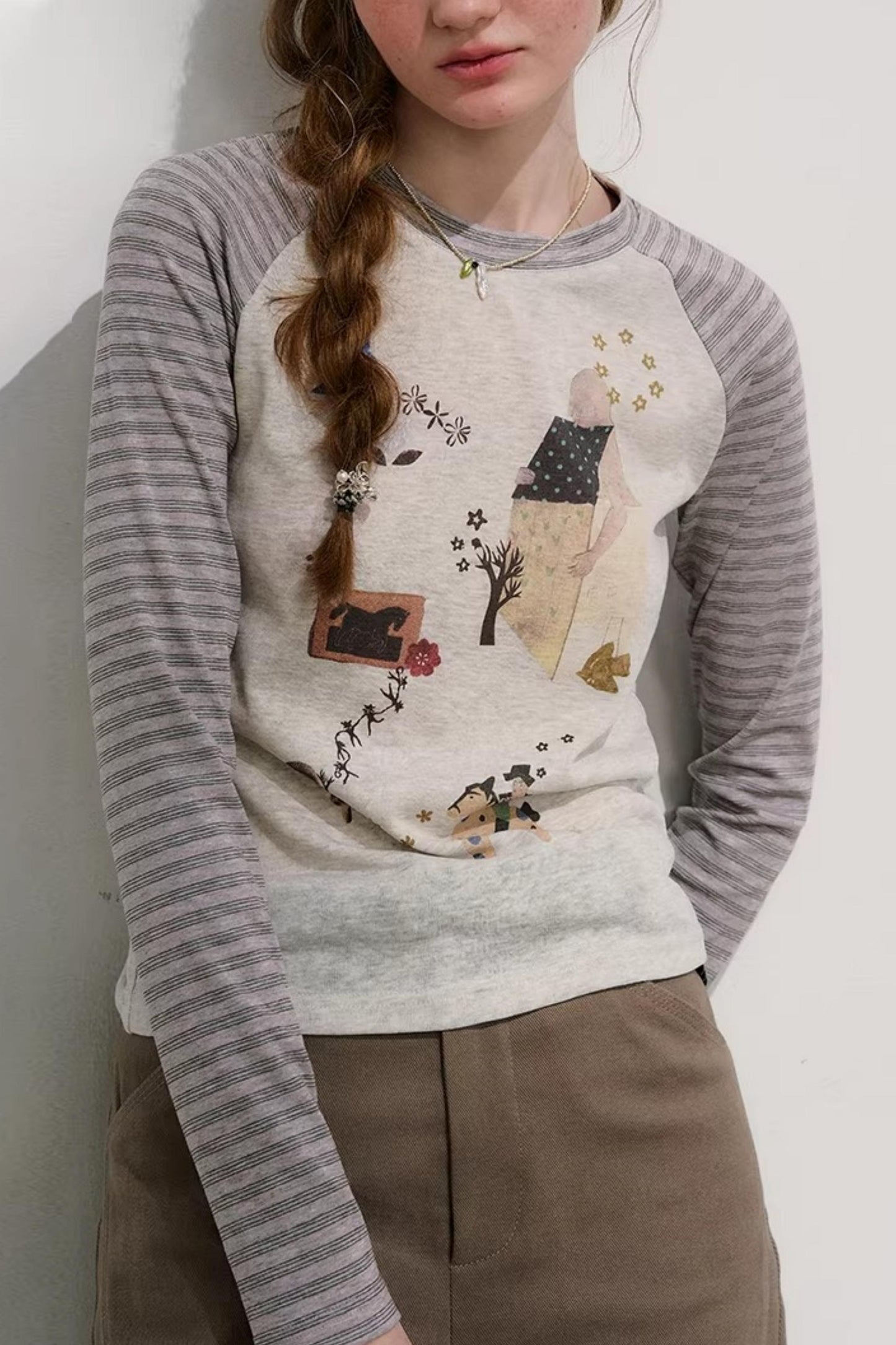 Sunday Party Striped Sweater