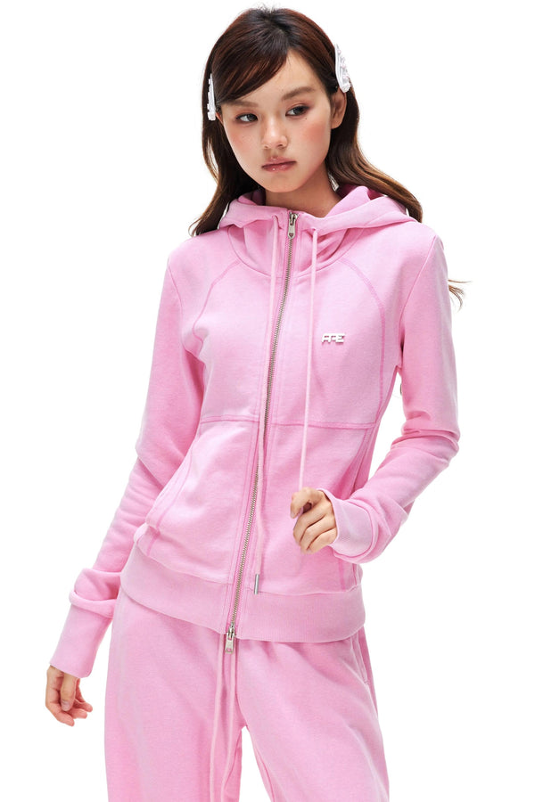 Double-Ended Zipper Jacket & Sweatpants Set-Up