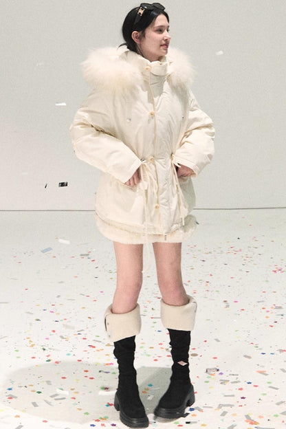 Snowfall Lace Knitted Dress