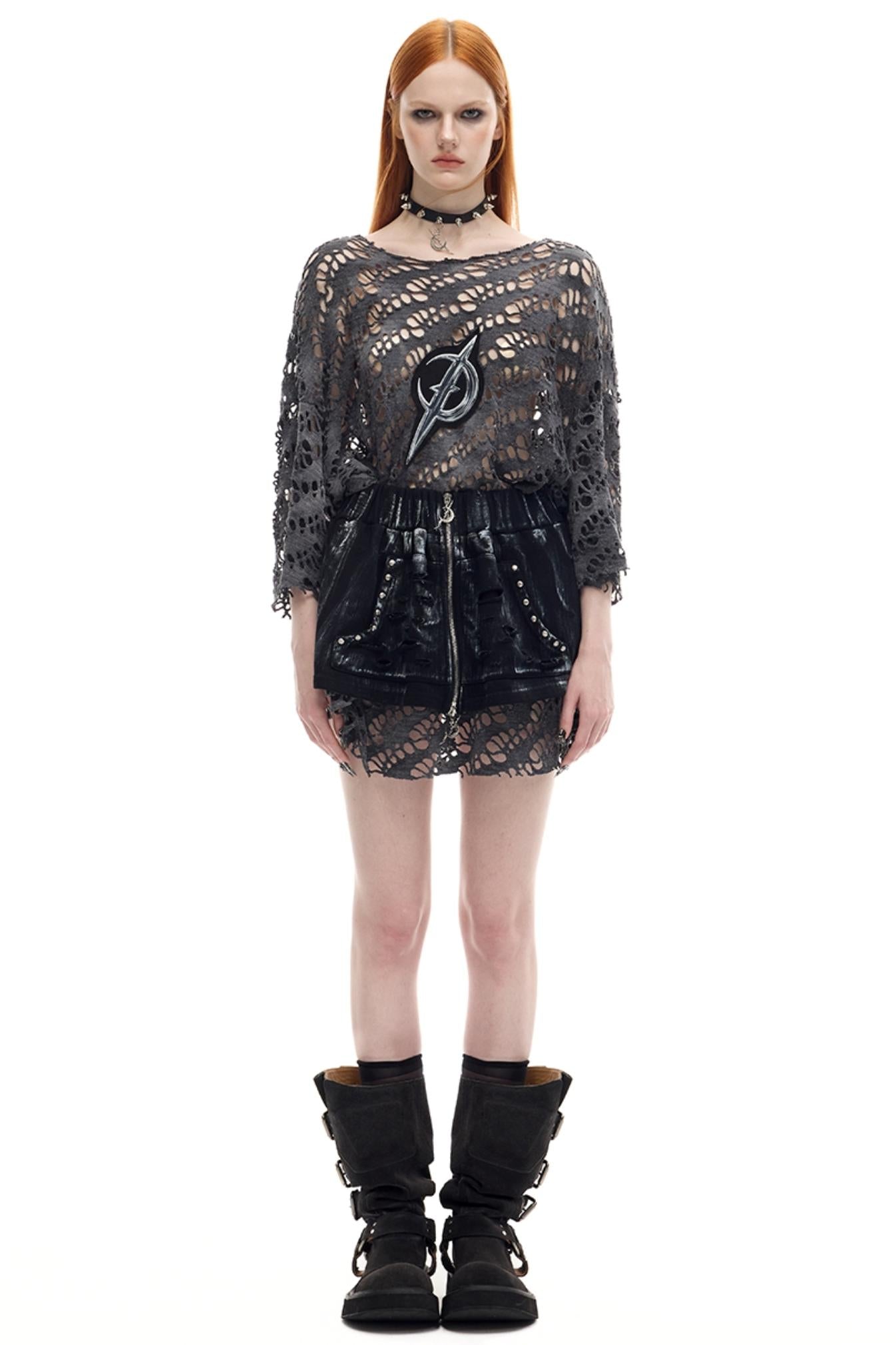 Moon Patch Hole T-Shirt