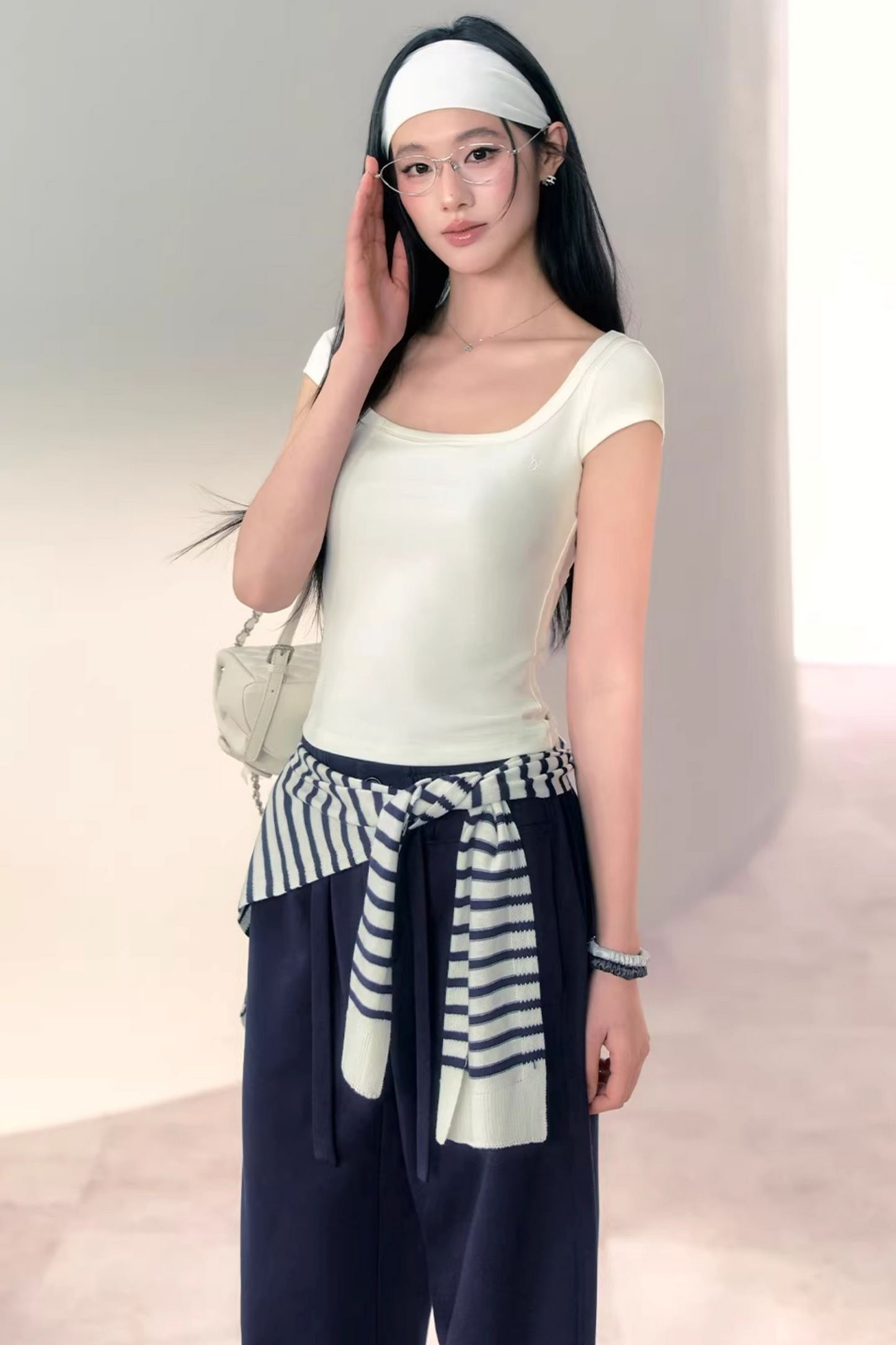 Versatile Slim-Fit Lycra Top