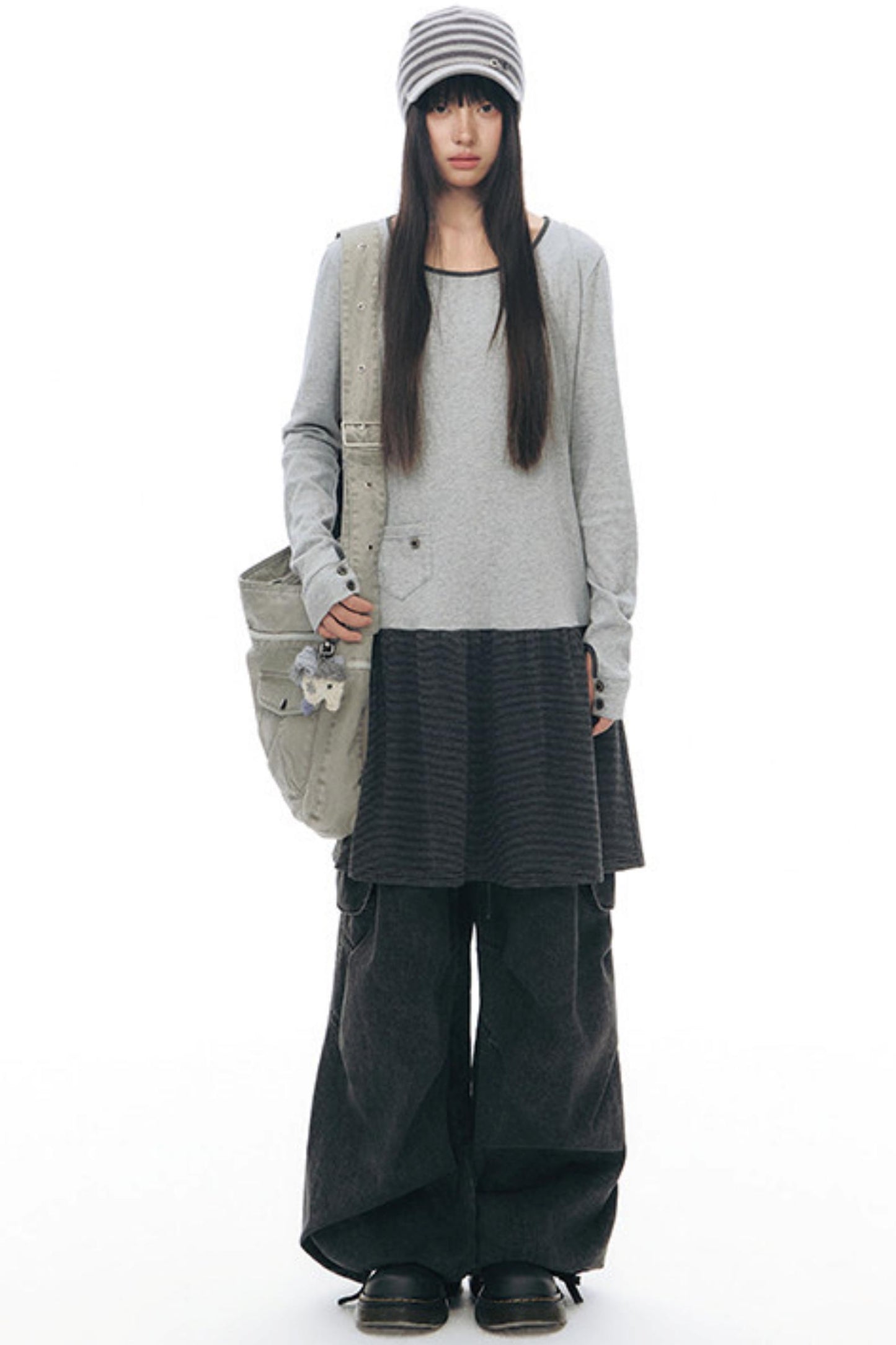 Vintage Weite Retro-Hosen